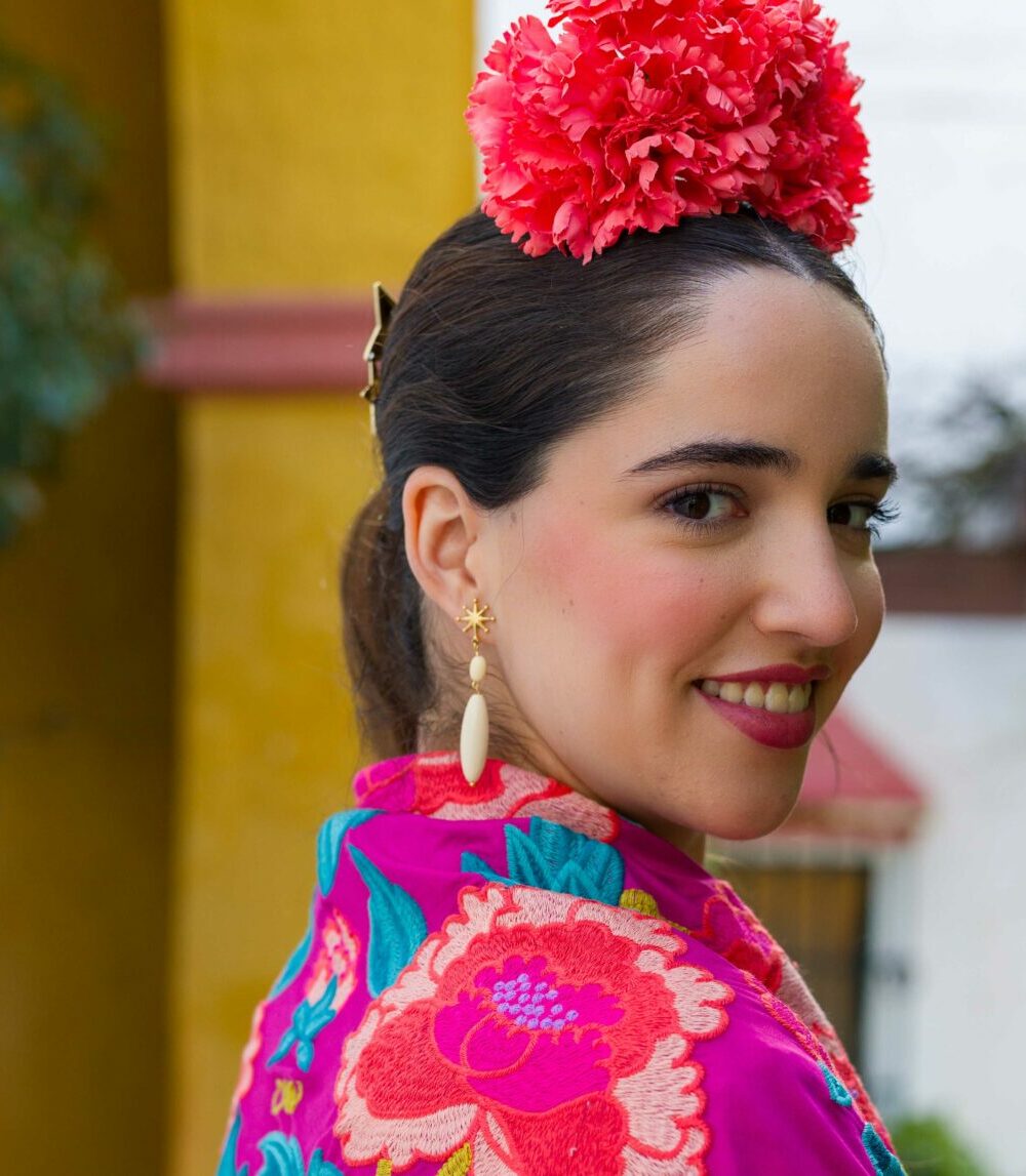 Pendientes Flamenca Estrella de Mar