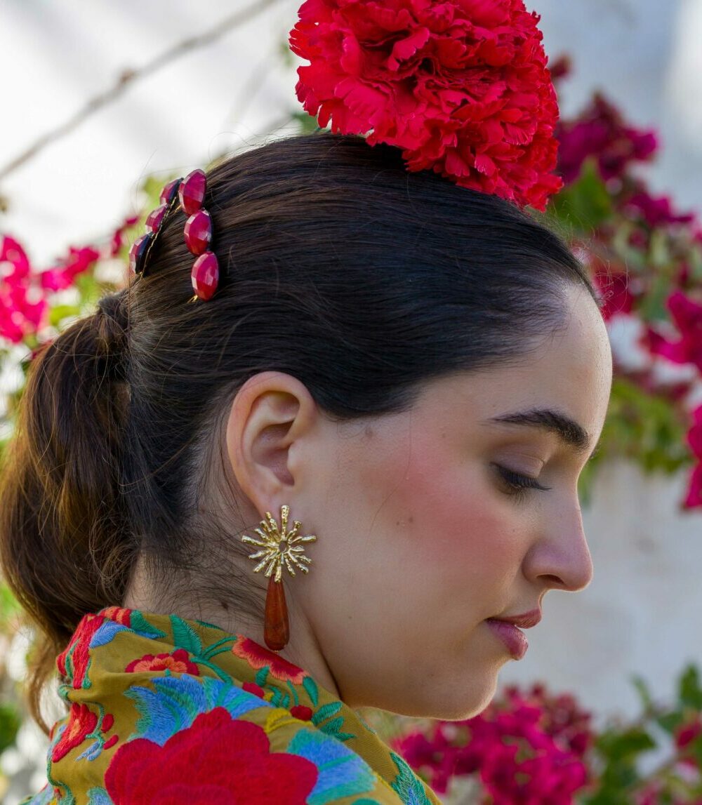 Pendientes flamenca Morente