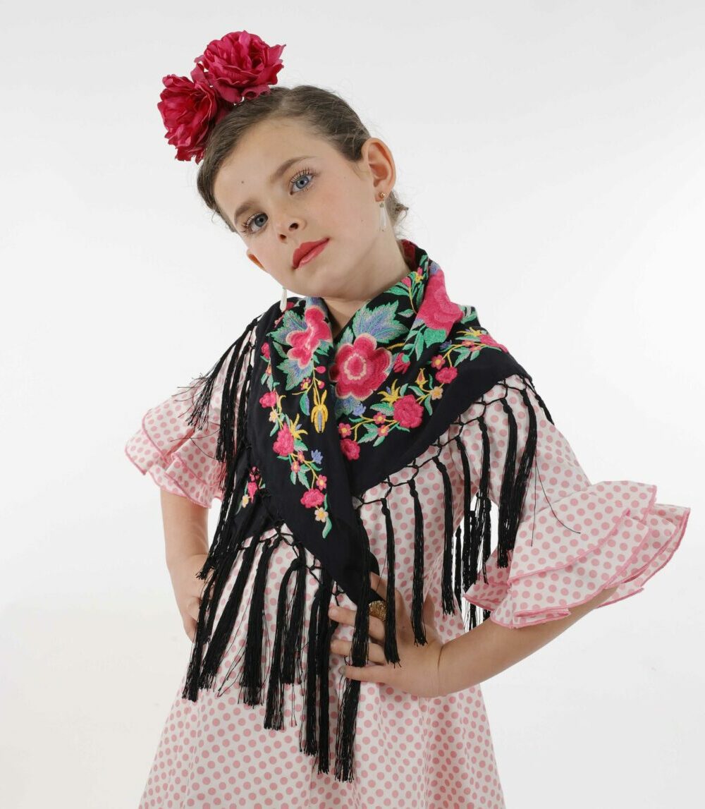 Pendientes Flamenca niña Azahara