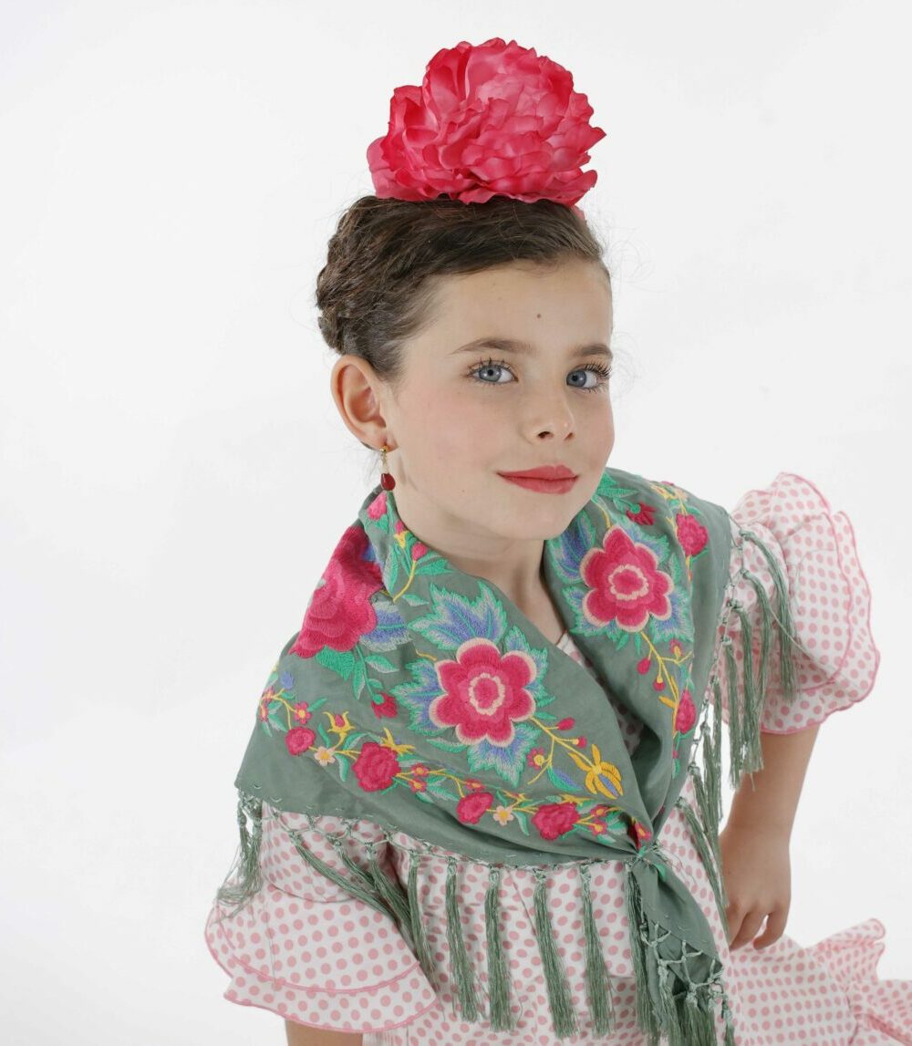 Pendientes Flamenca niña Cayetana