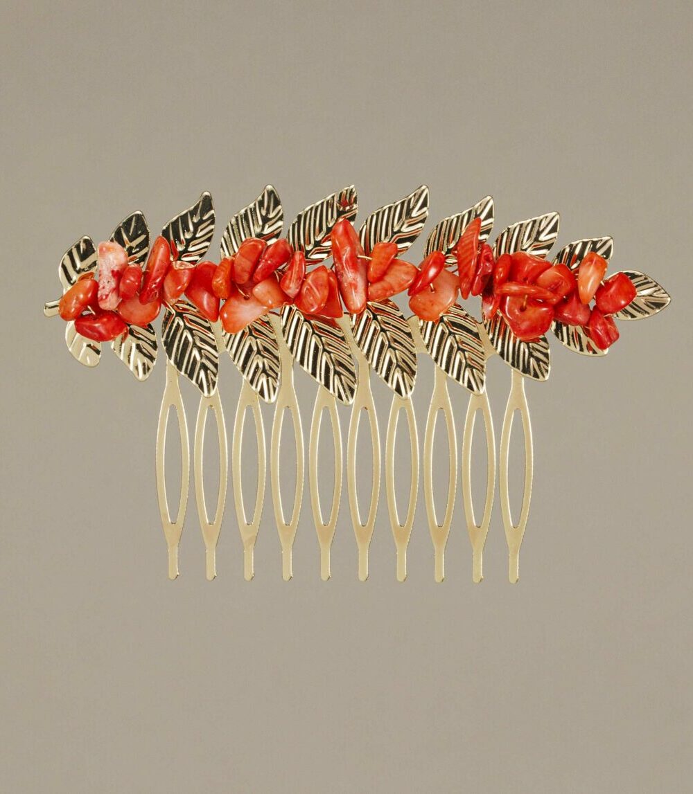 Peinecillo Laurel color naranja