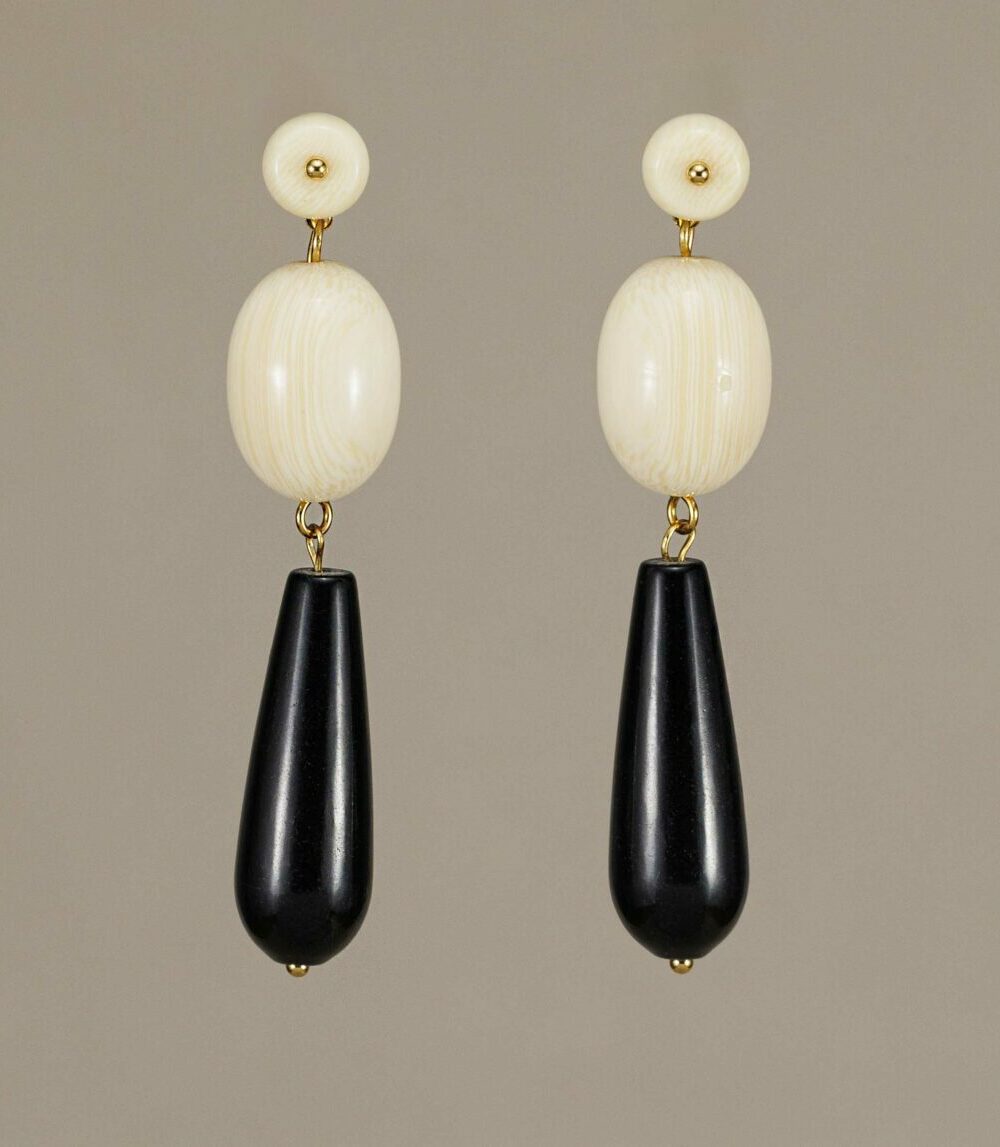 Pendientes hueso Amaya