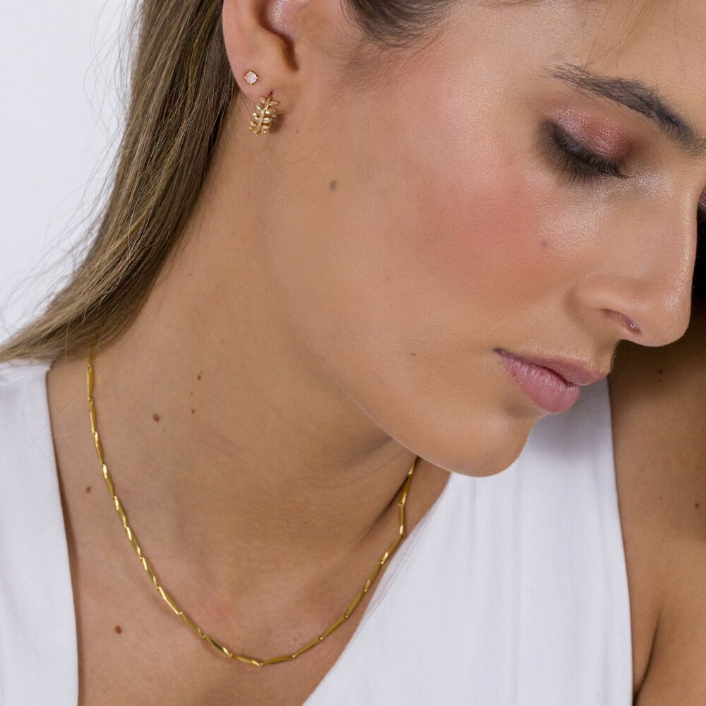 Pendientes aro Laurel