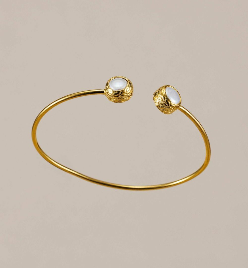 Brazalete oro Jazmín