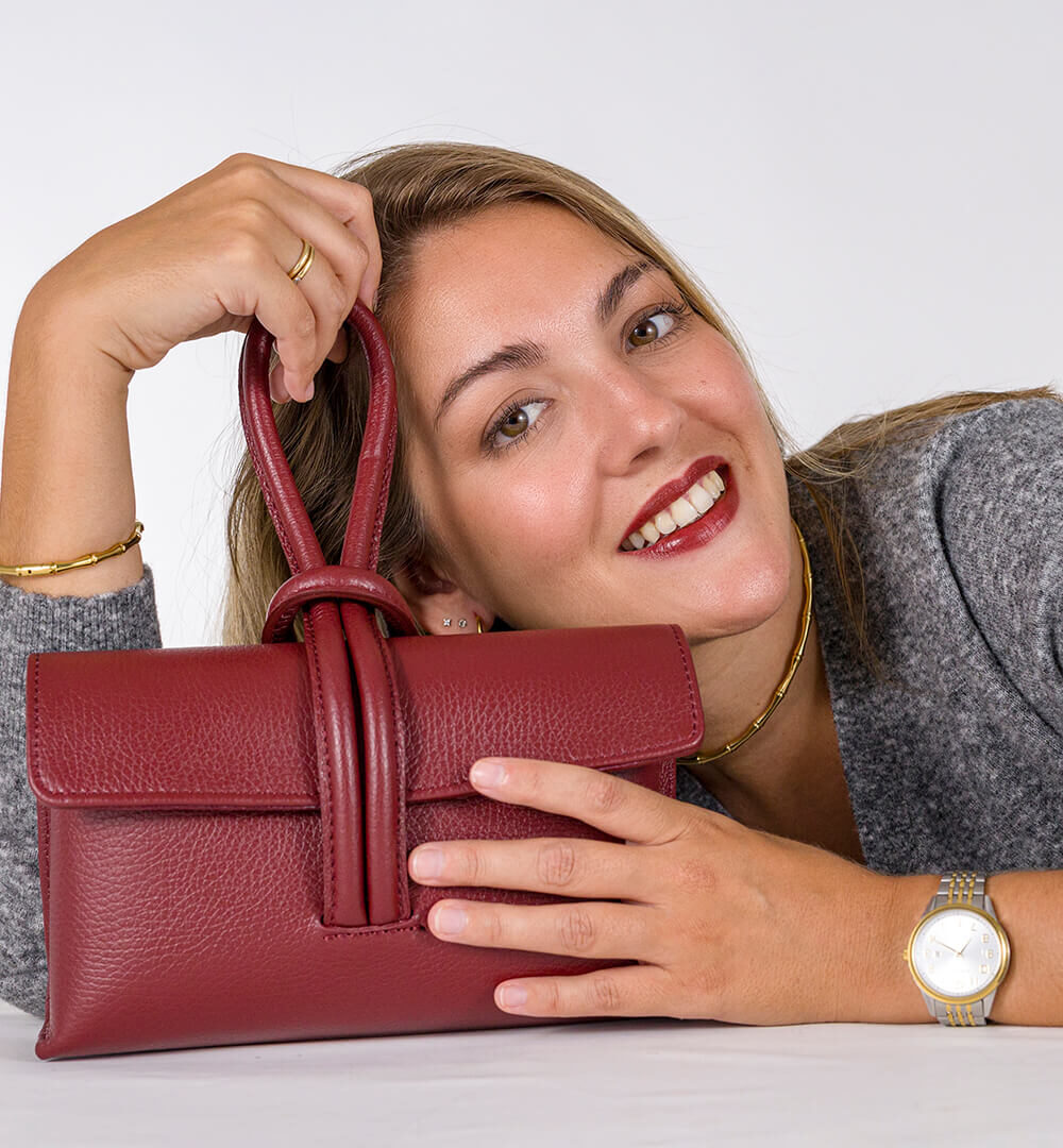 Bolso de piel Andrius